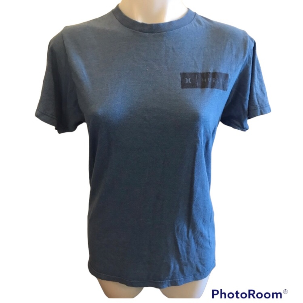 Men’s Hurley Crew Neck Blue Short Sleeve T-Shirt size small